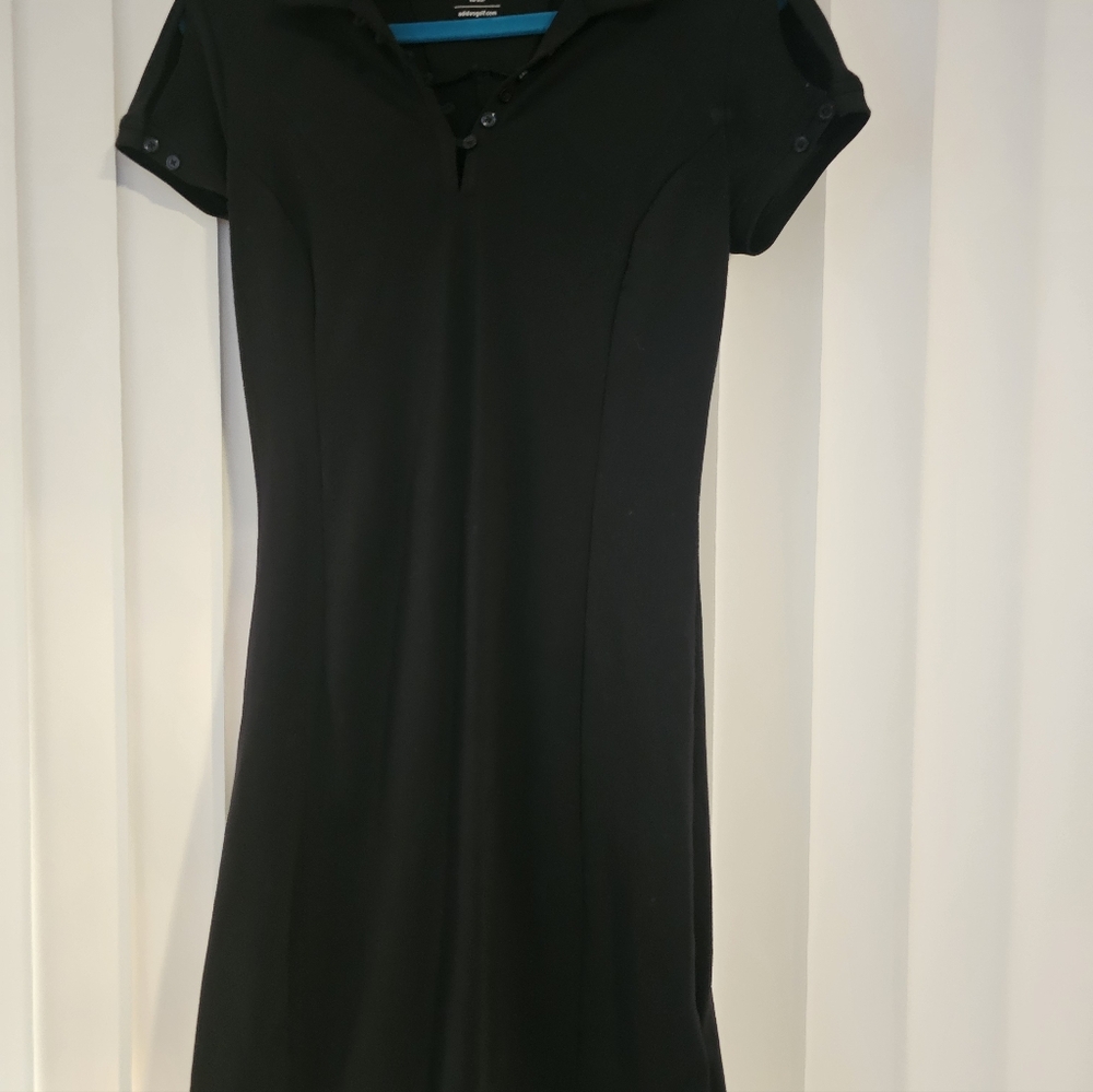 Black Short Sleeve Dress